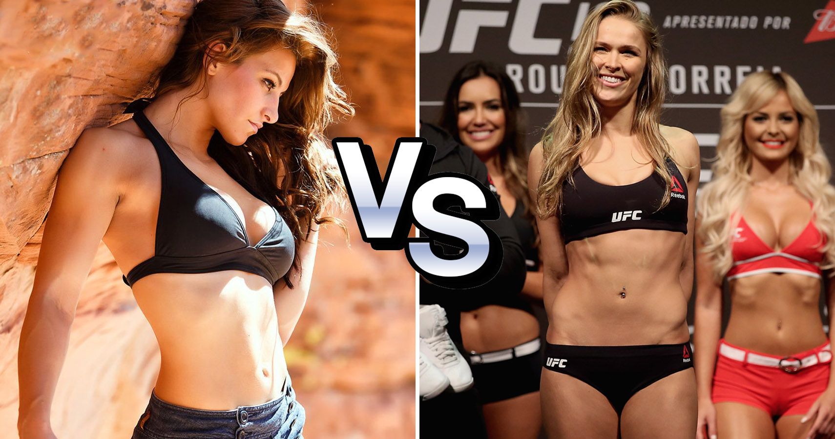Pictures Of Miesha Tate And Of Ronda Rousey Who S Hotter