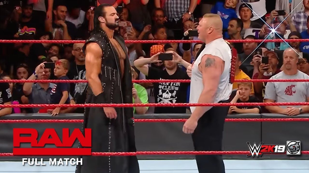 Reasons Drew Mcintyre Is A Great Opponent For Brock Lesnar Why