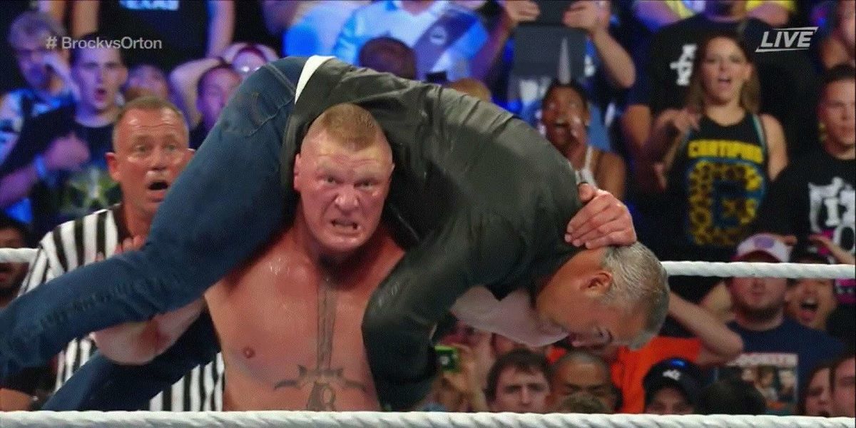 Goldberg Vs Brock Lesnar Things Most Fans Don T Realize About Their