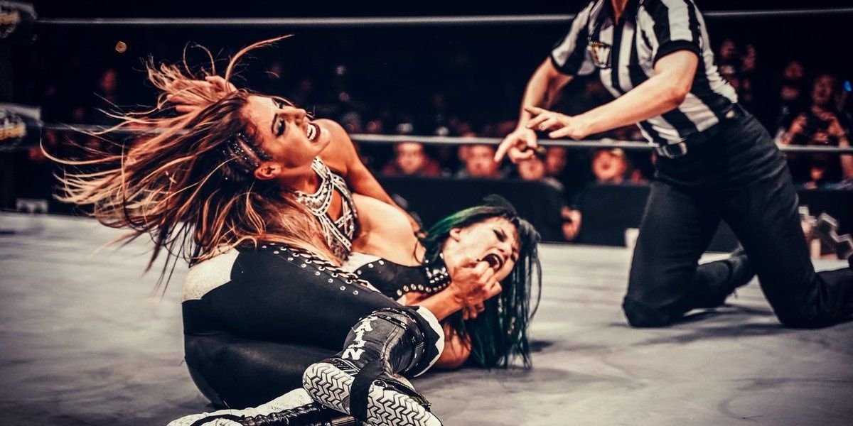 Aj Lee S Black Widow More Of The Best Submission Finishers In