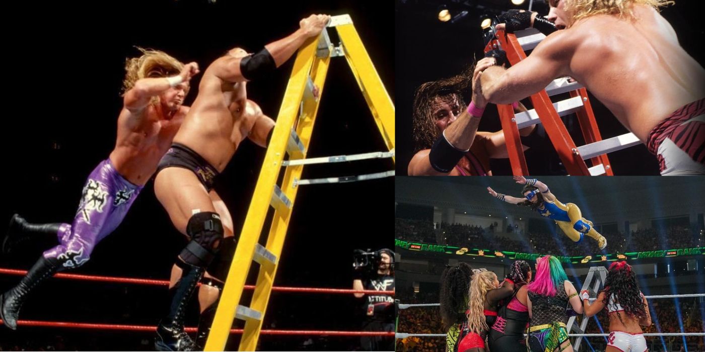 The History Evolution Of The Ladder Match In WWE Explained