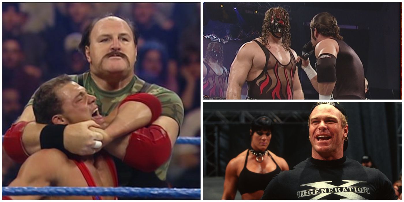 Bizarre Wwe Smackdown Matches From The Attitude Era That Fans Forgot