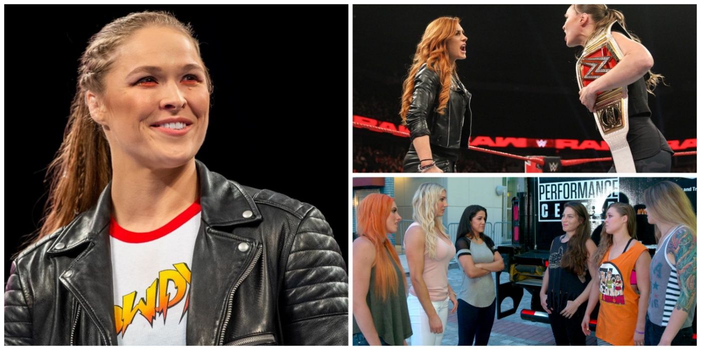 10 Things About Ronda Rousey S WWE Career That Make No Sense