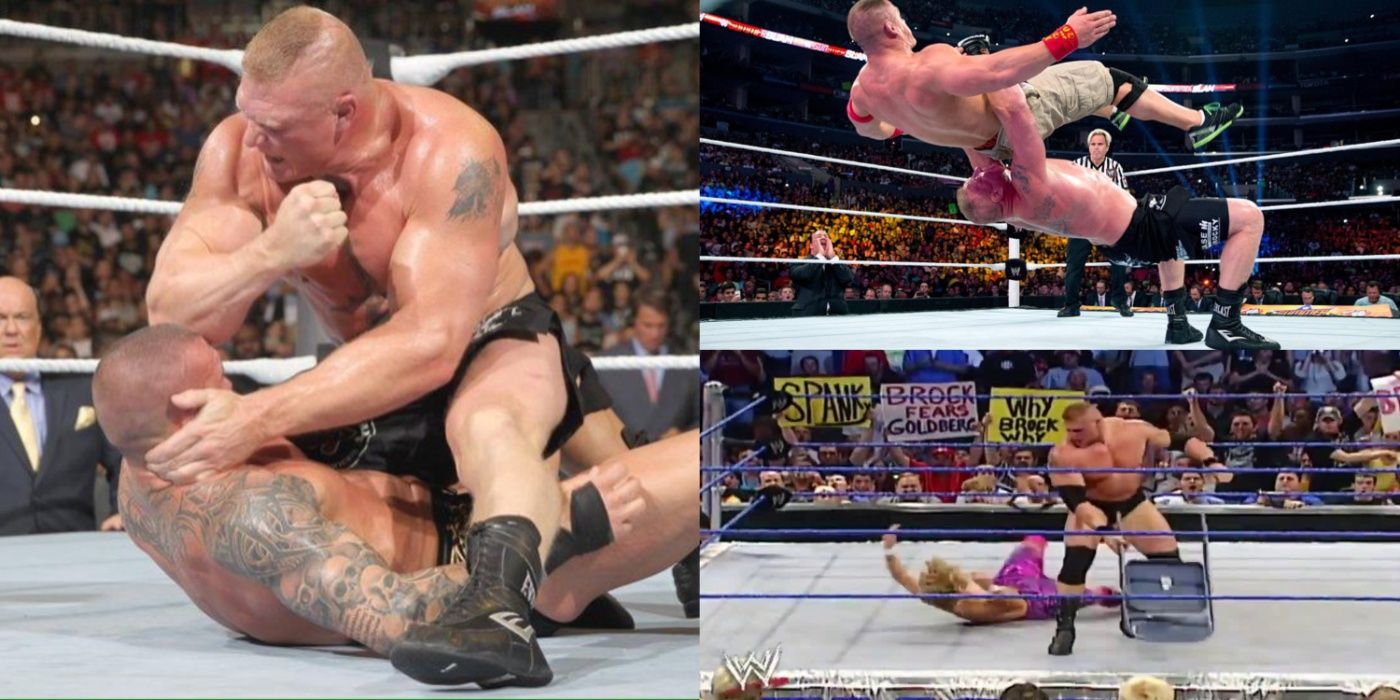 10 Most Violent Moments Of Brock Lesnar S WWE Career