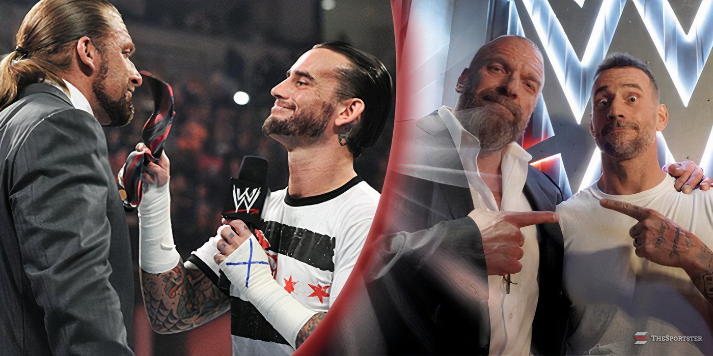 The History Of Hatred Between WWE Wrestlers Triple H CM Punk Explained