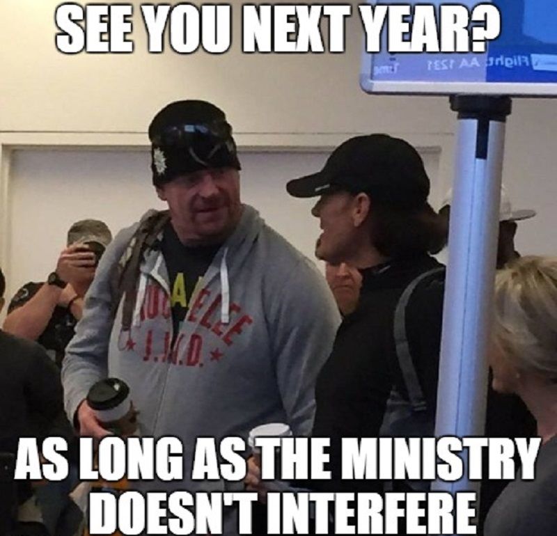 Undertaker Sting meme