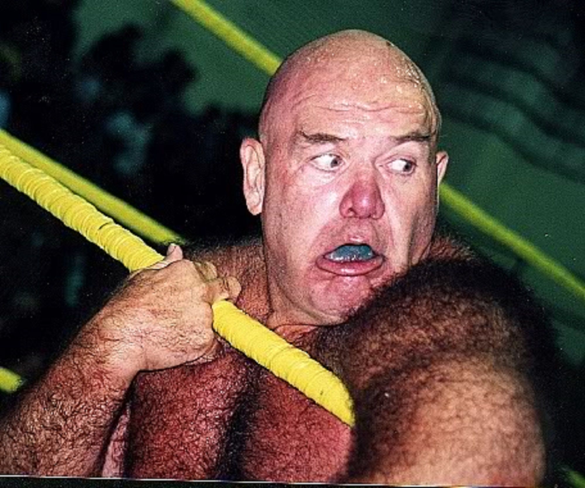George Steele was known for his 'green tongue'