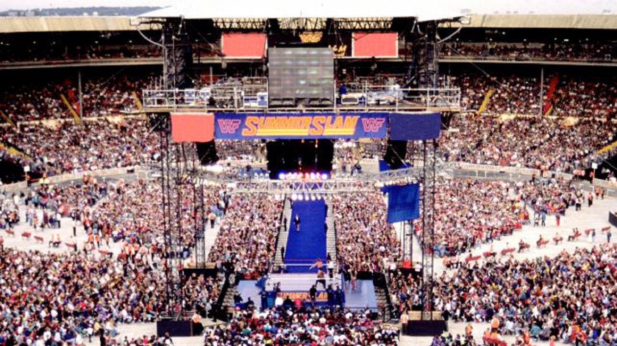 WWE SummerSlam 1992 wide shot