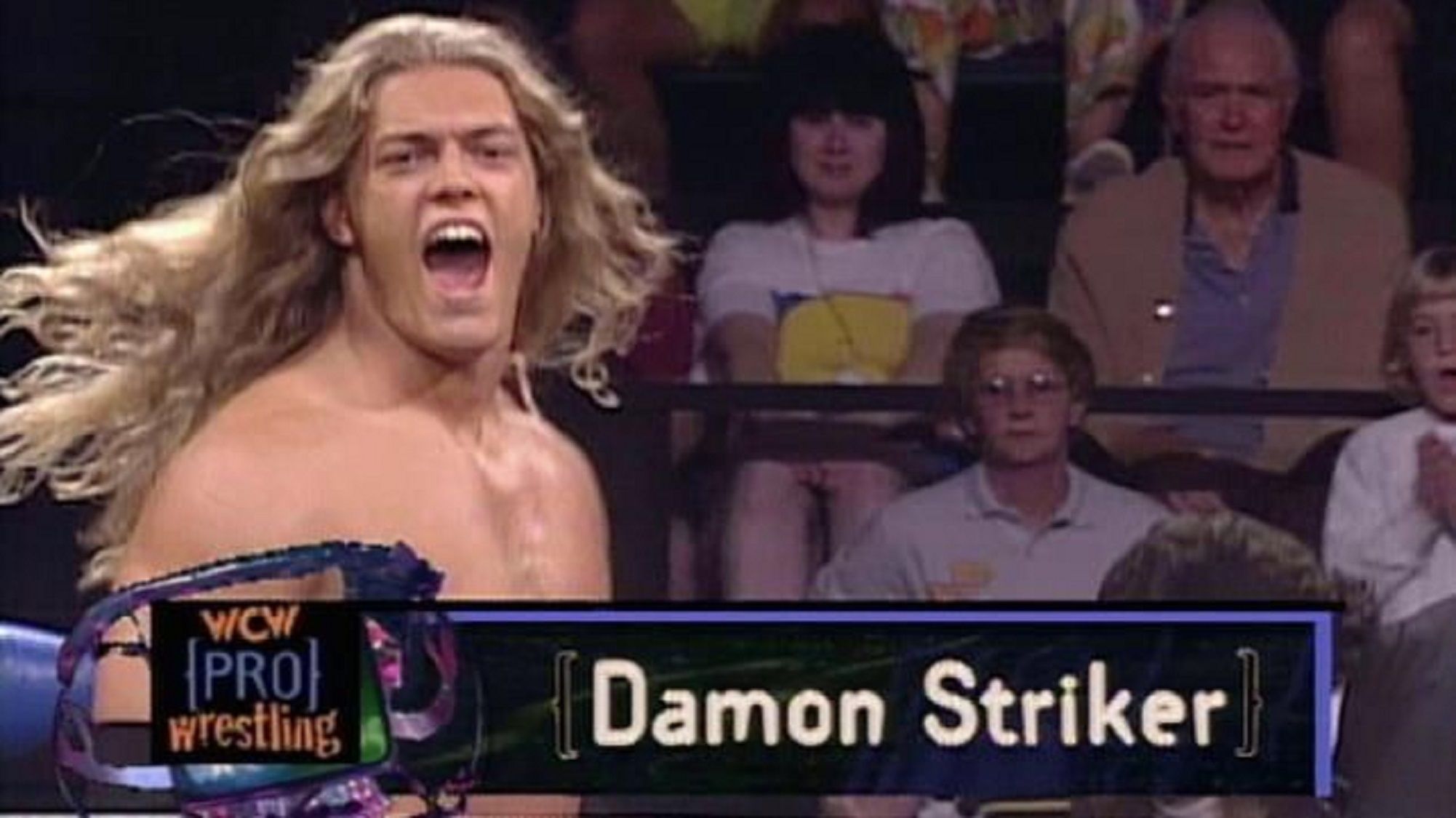 Edge as Damon Striker in WCW