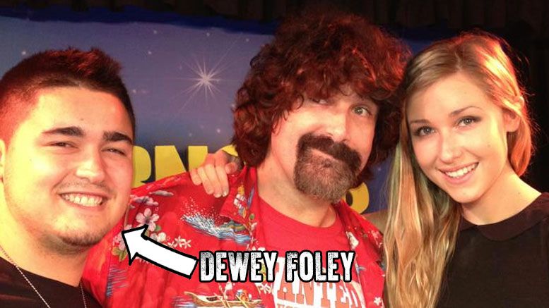 Dewey Foley wwe creative writing assistant wrestling mick