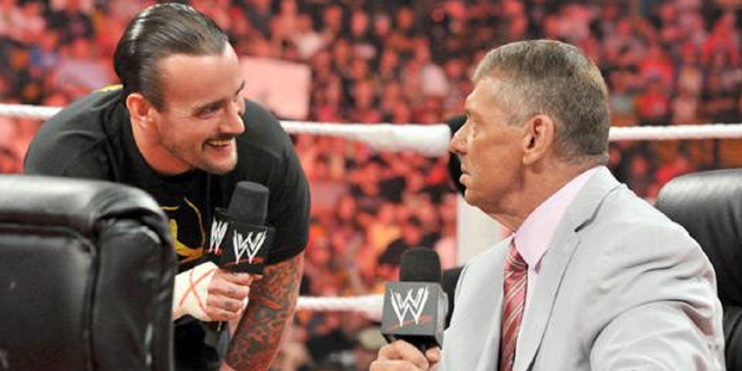 CM Punk and Vince McMahon contract negotiation