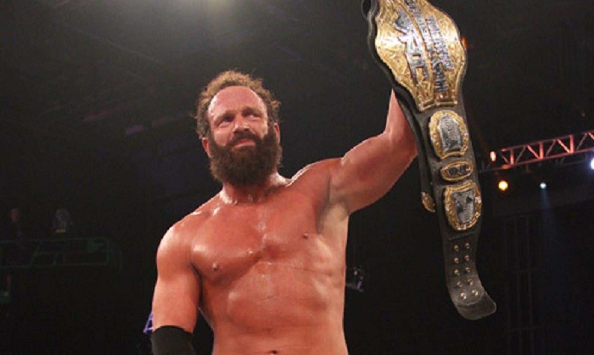 Eric Young as TNA world champion
