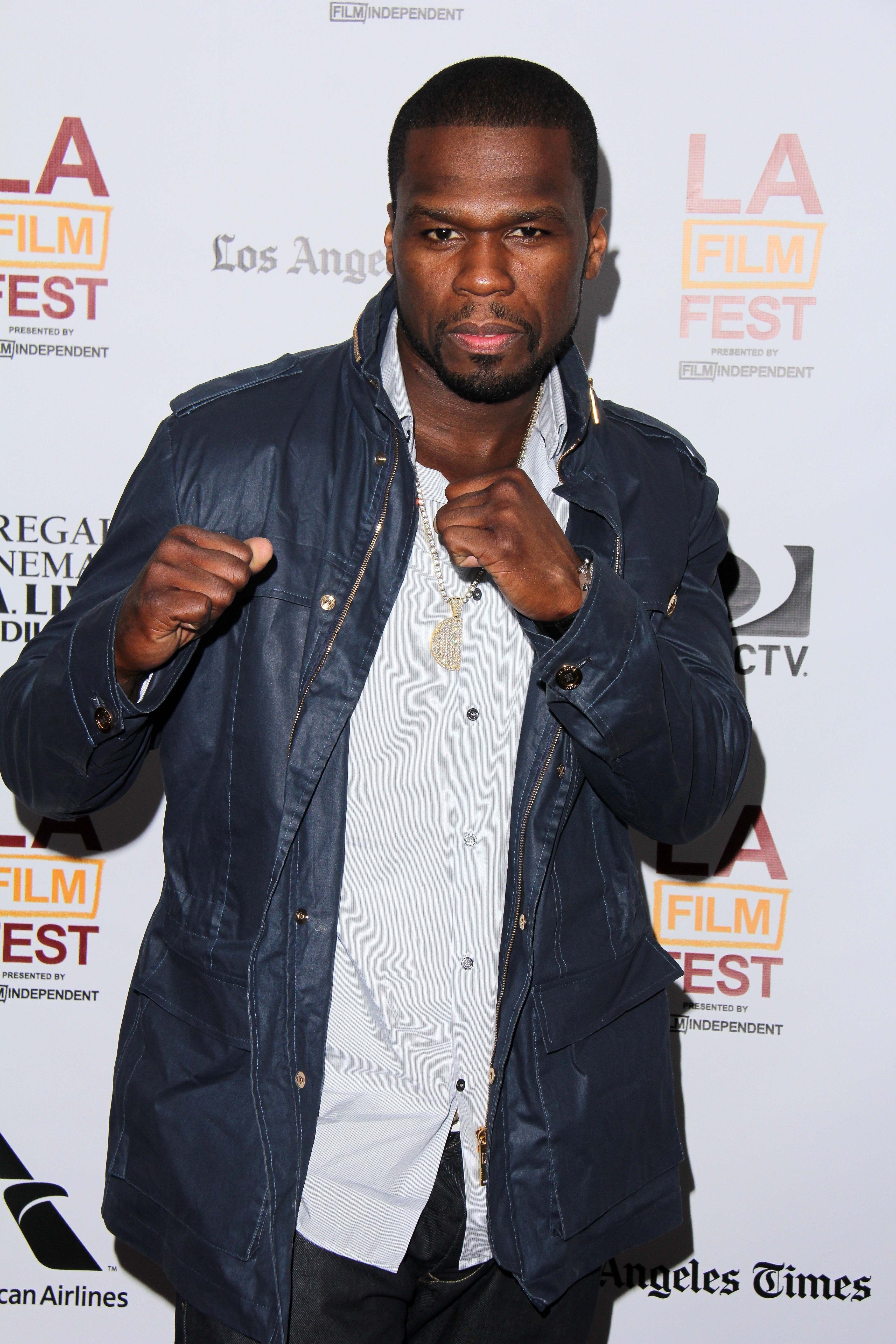 Curtis &quot;50 Cent&quot; Jackson at the &quot;Tapia&quot; Screening at the Los Ang