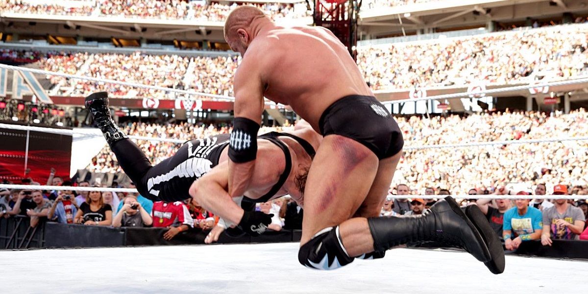 Triple H beats Sting