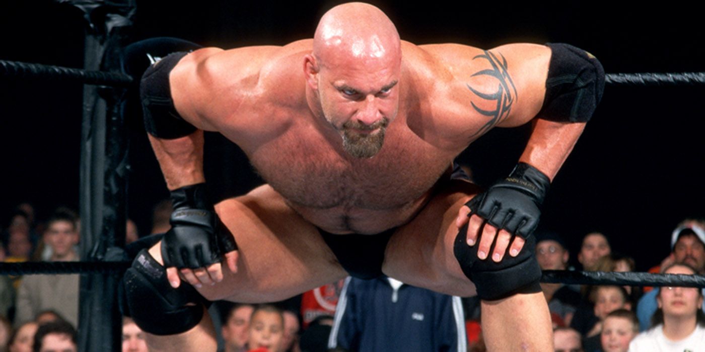 Goldberg in WWE.