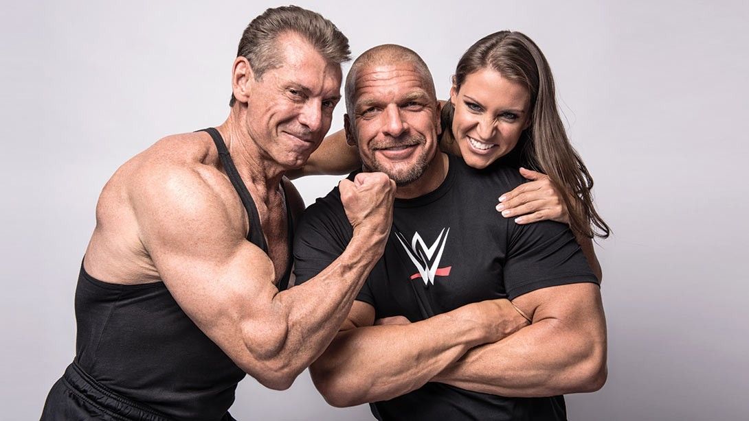 Triple H and Stephanie look like the most likely heirs to Vince's throne