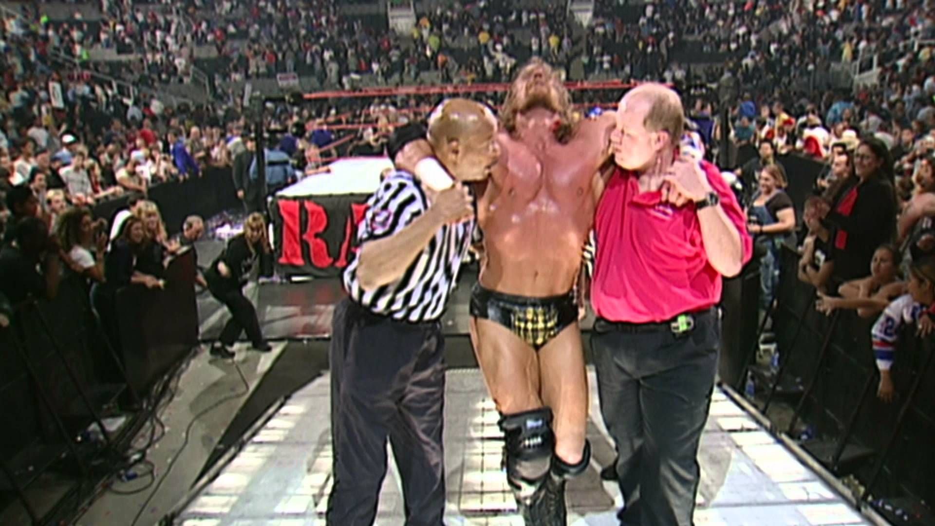 Triple H torn quadricep injury