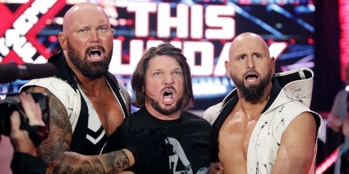 AJ Styles, Luke Gallows, and Karl Anderson