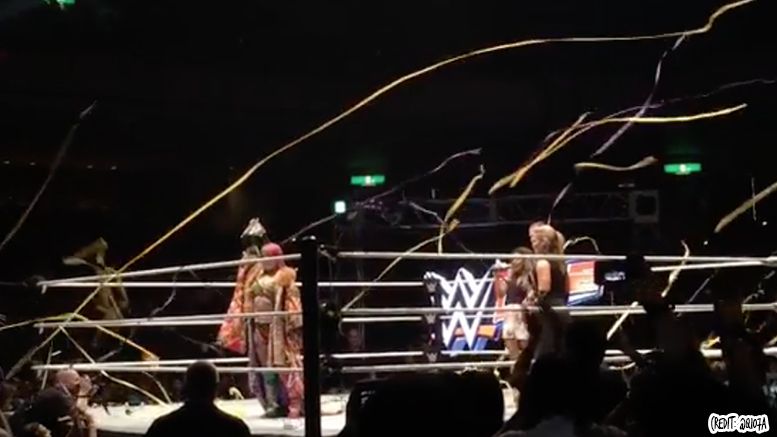 Asuka Streamers video wwe wrestling japan tokyo nxt