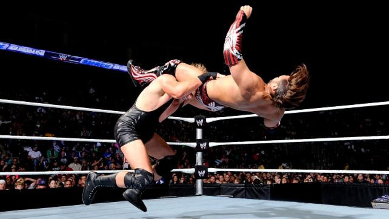 Jack Swagger Gutwrench Powerbomb