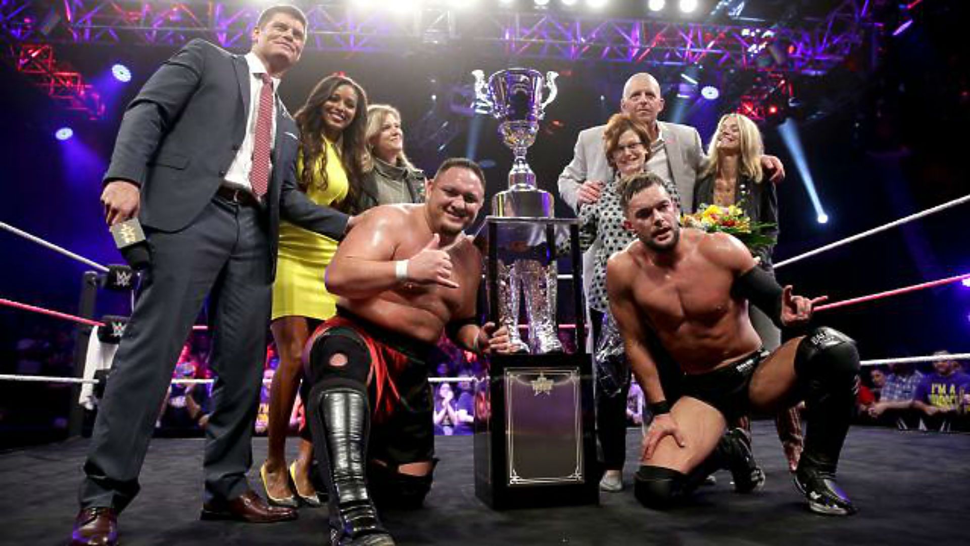 Samoe Joe and Finn Balor win the Dusty Rhodes Tag Team Classic
