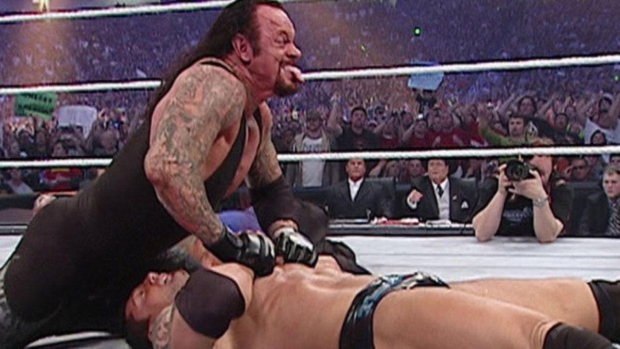 The Undertaker and Batista WrestleMania 23