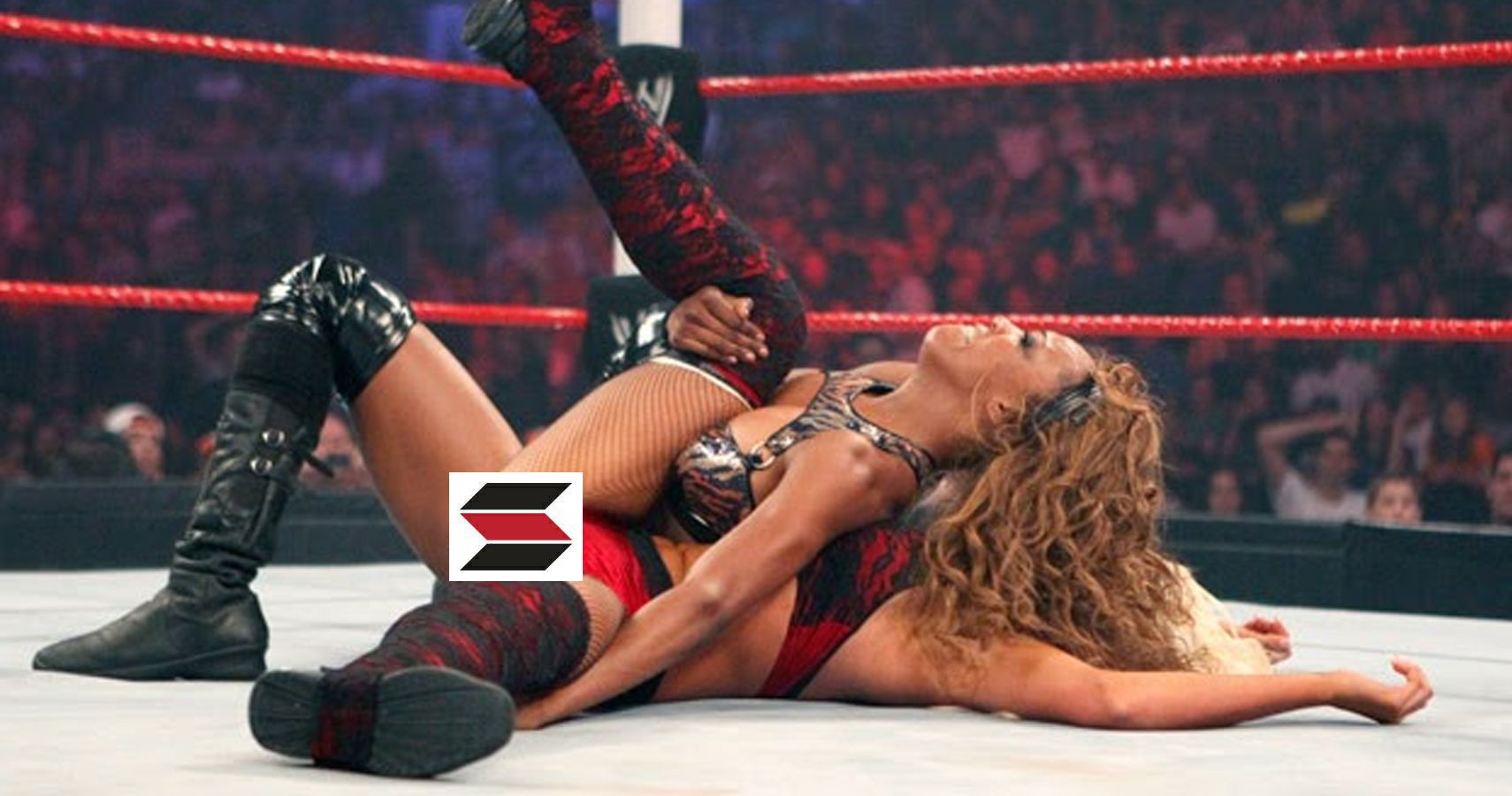 wwe divas pinfall