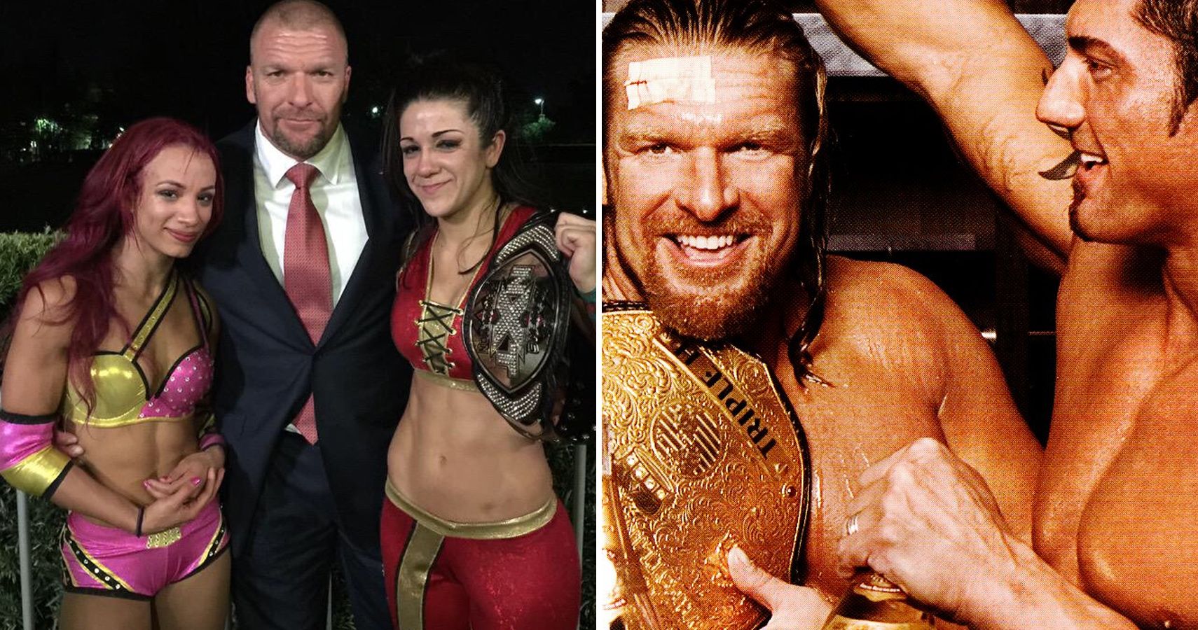 15 People Who Have A Good Relationship With Triple H.