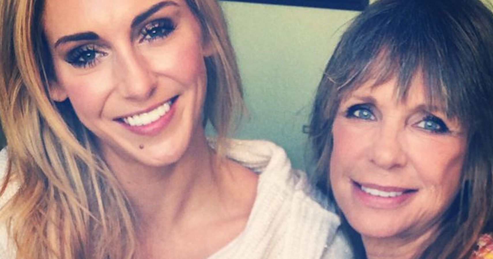 Charlotte Flair and her mother