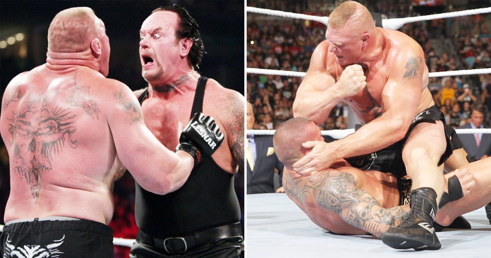 Pictures Of Brock Lesnar Getting His Ass Beat
