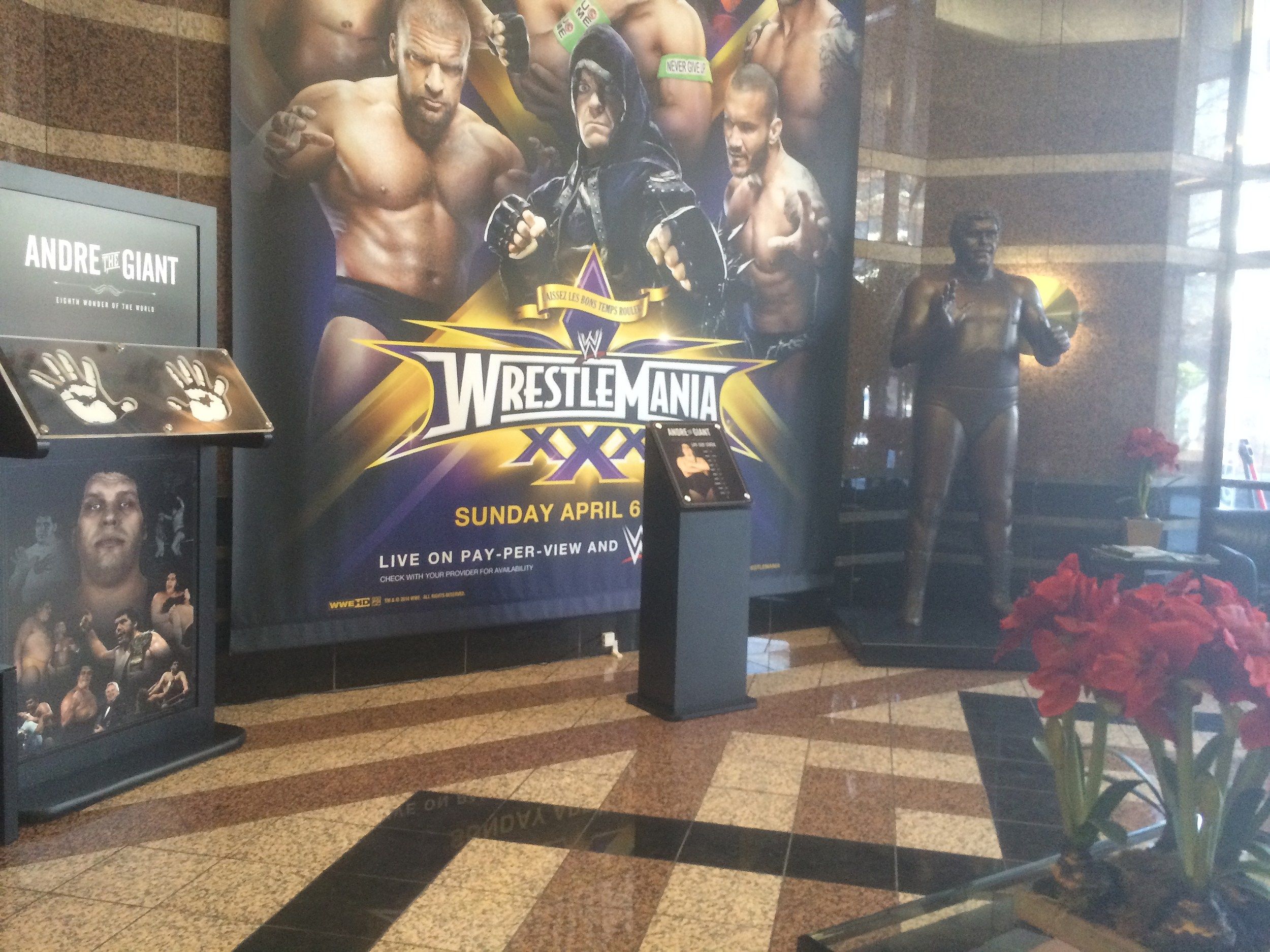WWE HQ Hall Of Fame Lobby
