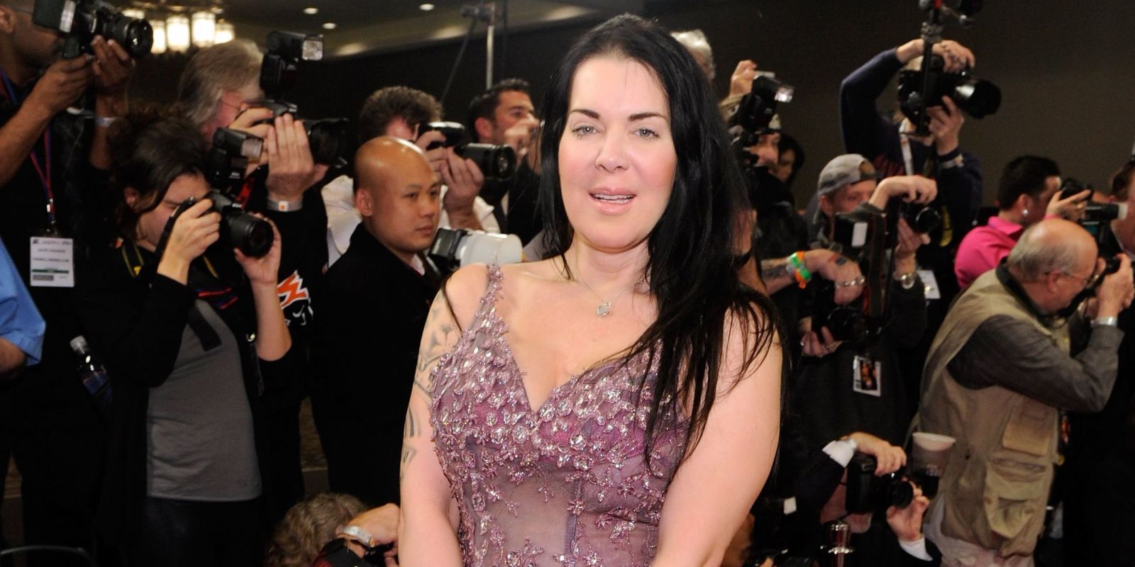 Chyna at media event