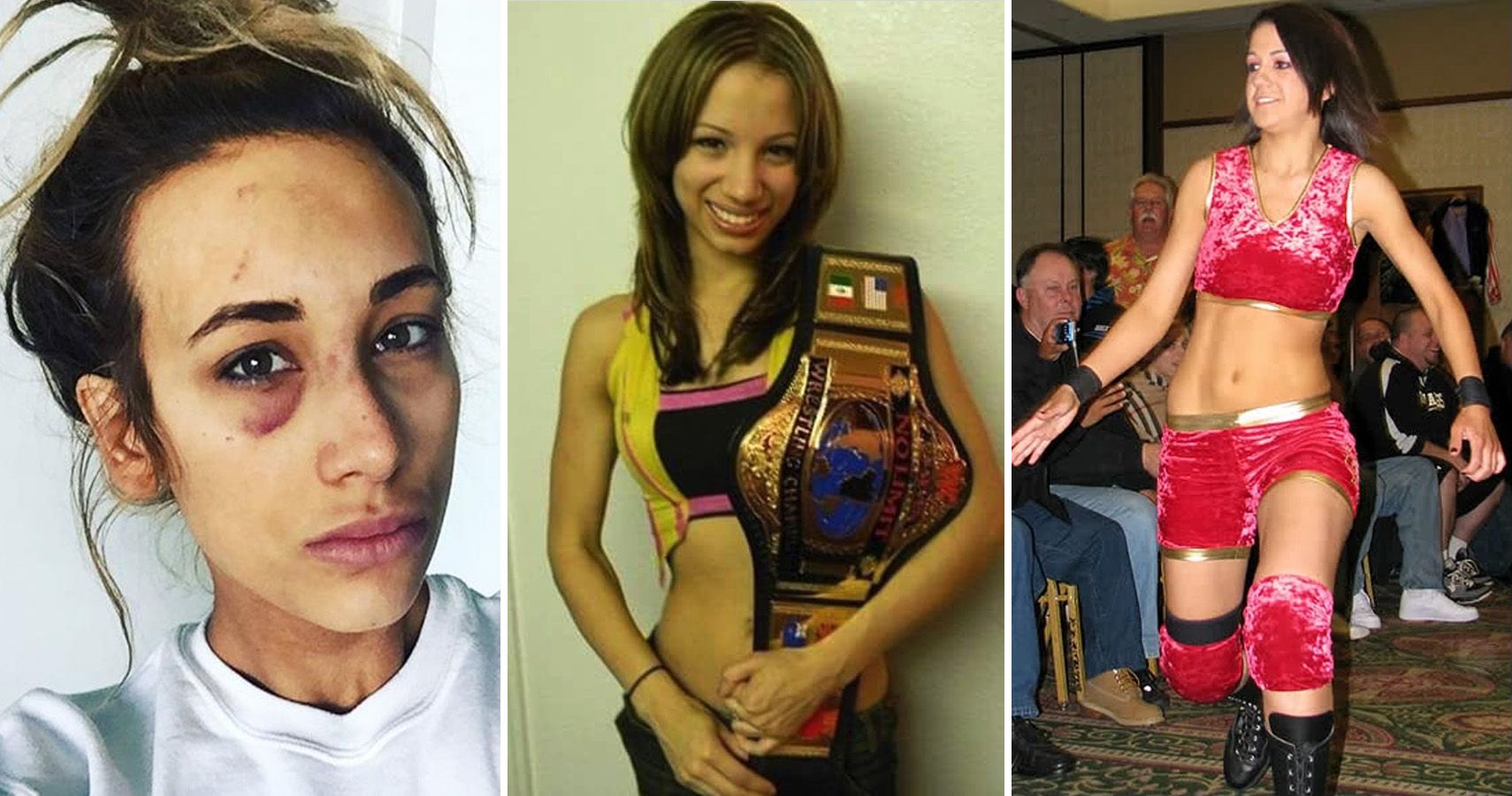 15 Unflattering Pictures Of WWEs Current Female Wrestlers.