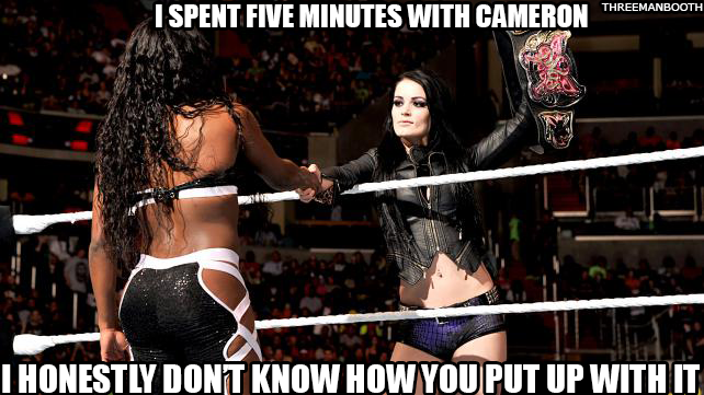 WWE Diva Cameron meme