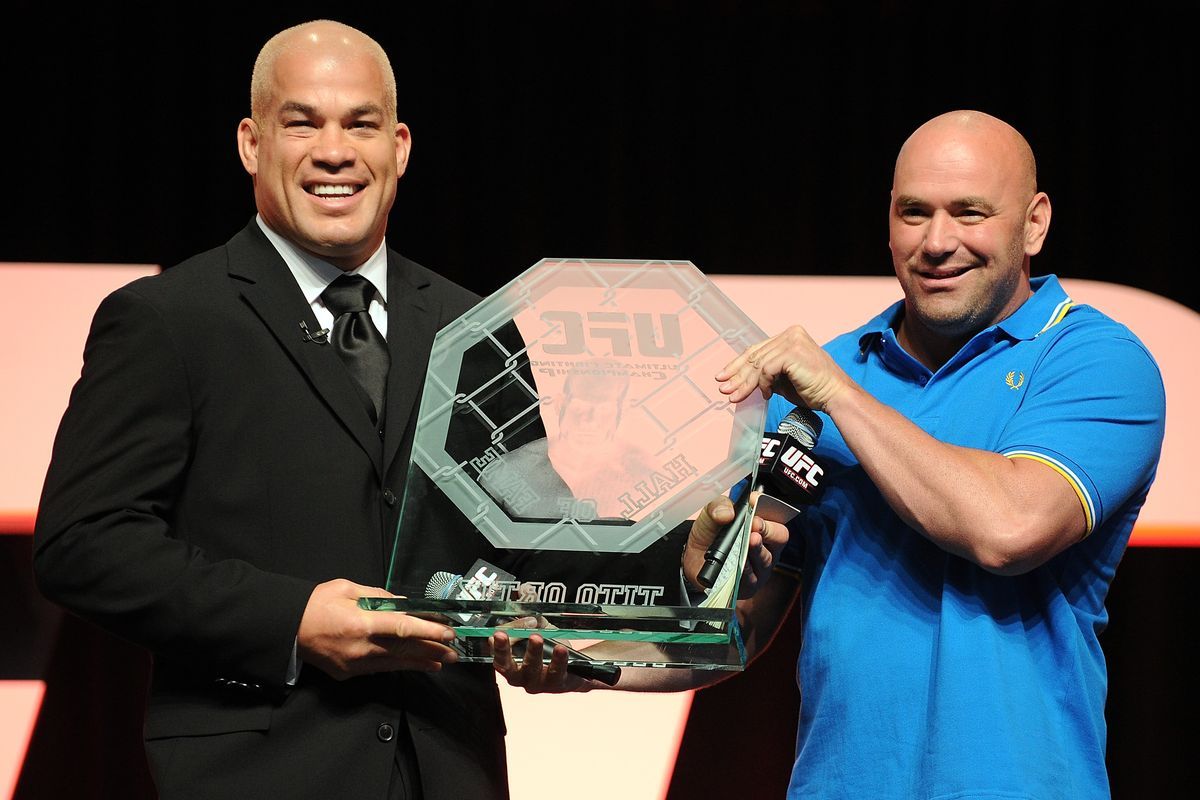 Dana White and Tito Ortiz