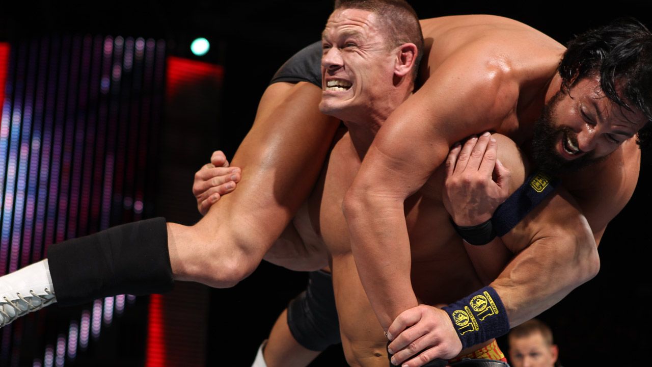 John Cena and Damien Sandow