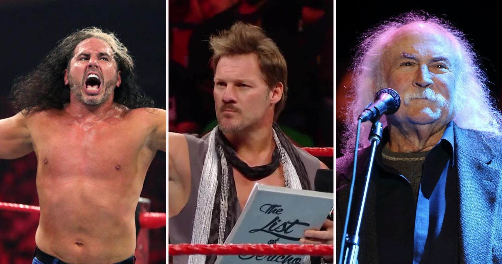 Matt Hardy and Jericho React To David Crosby