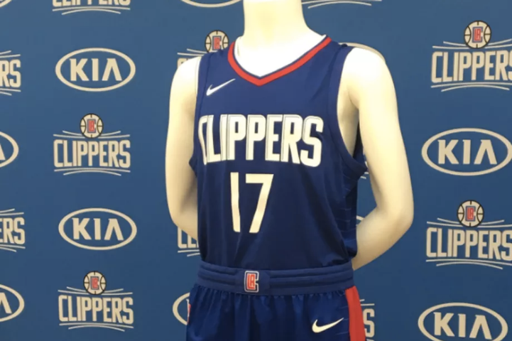 clippers blue jersey 2017