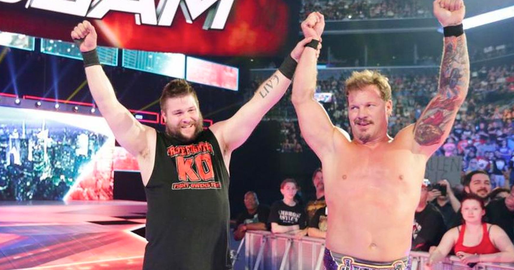Chris Jericho and Kevin Owens 