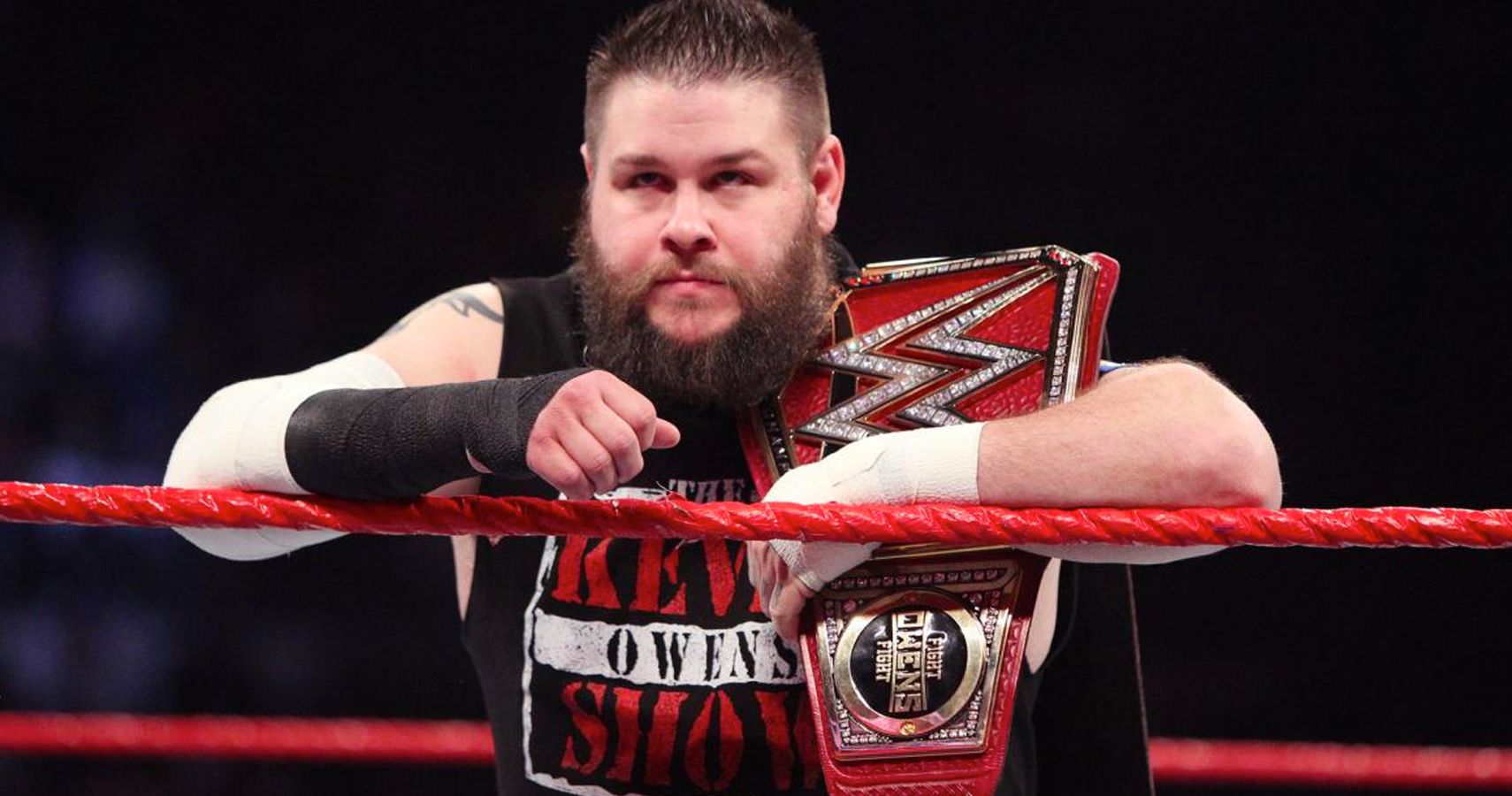 Kevin Owens Holding Universal Title