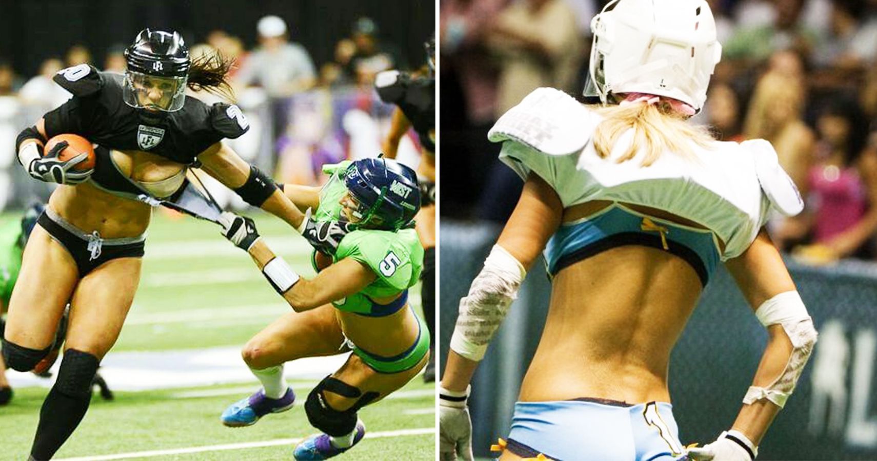 The Legends Football League – aka the Lingerie Bowl – kicks off