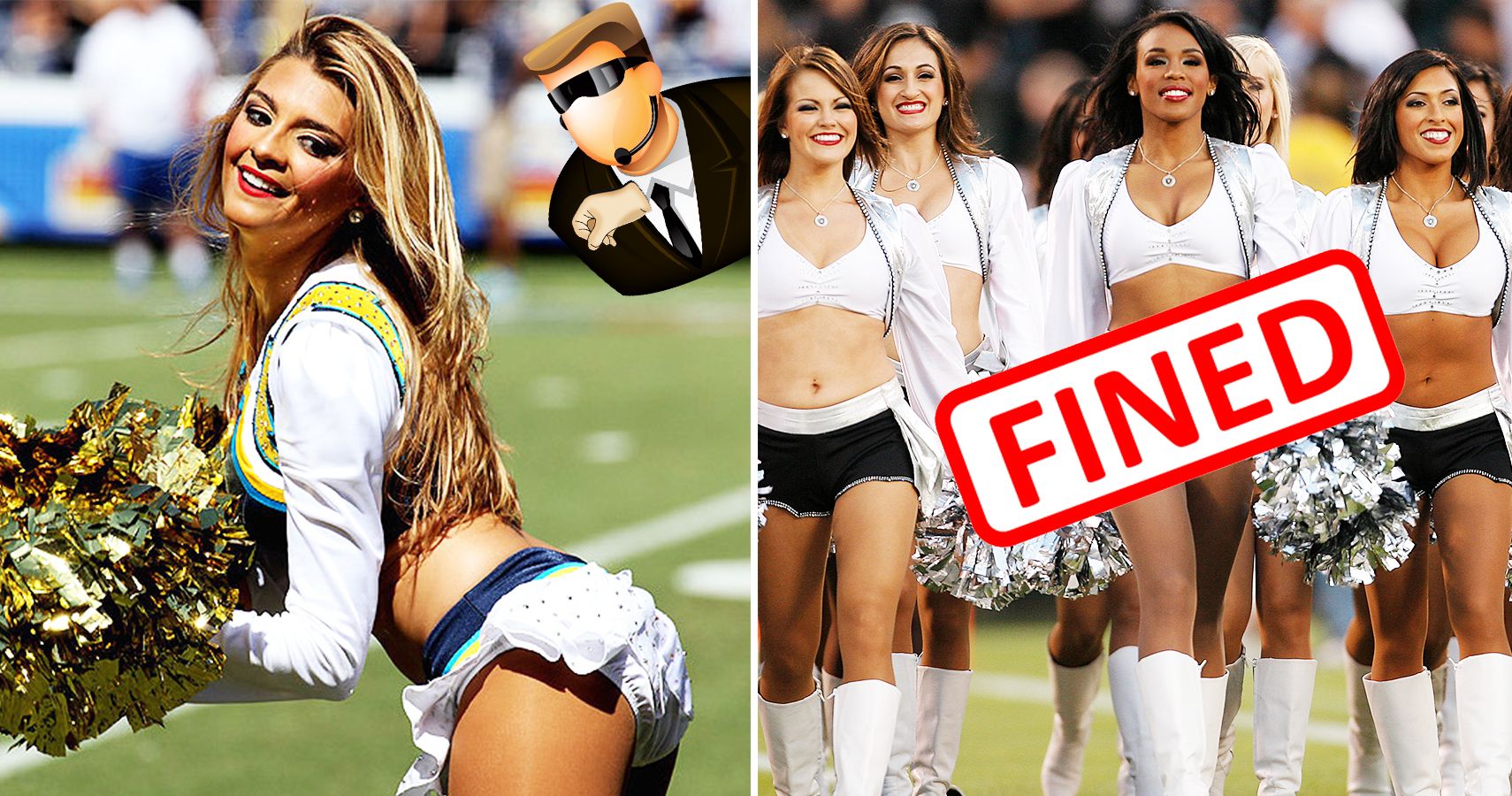 15 Disturbing NFL Cheerleader Stories We Hope Aren't True.