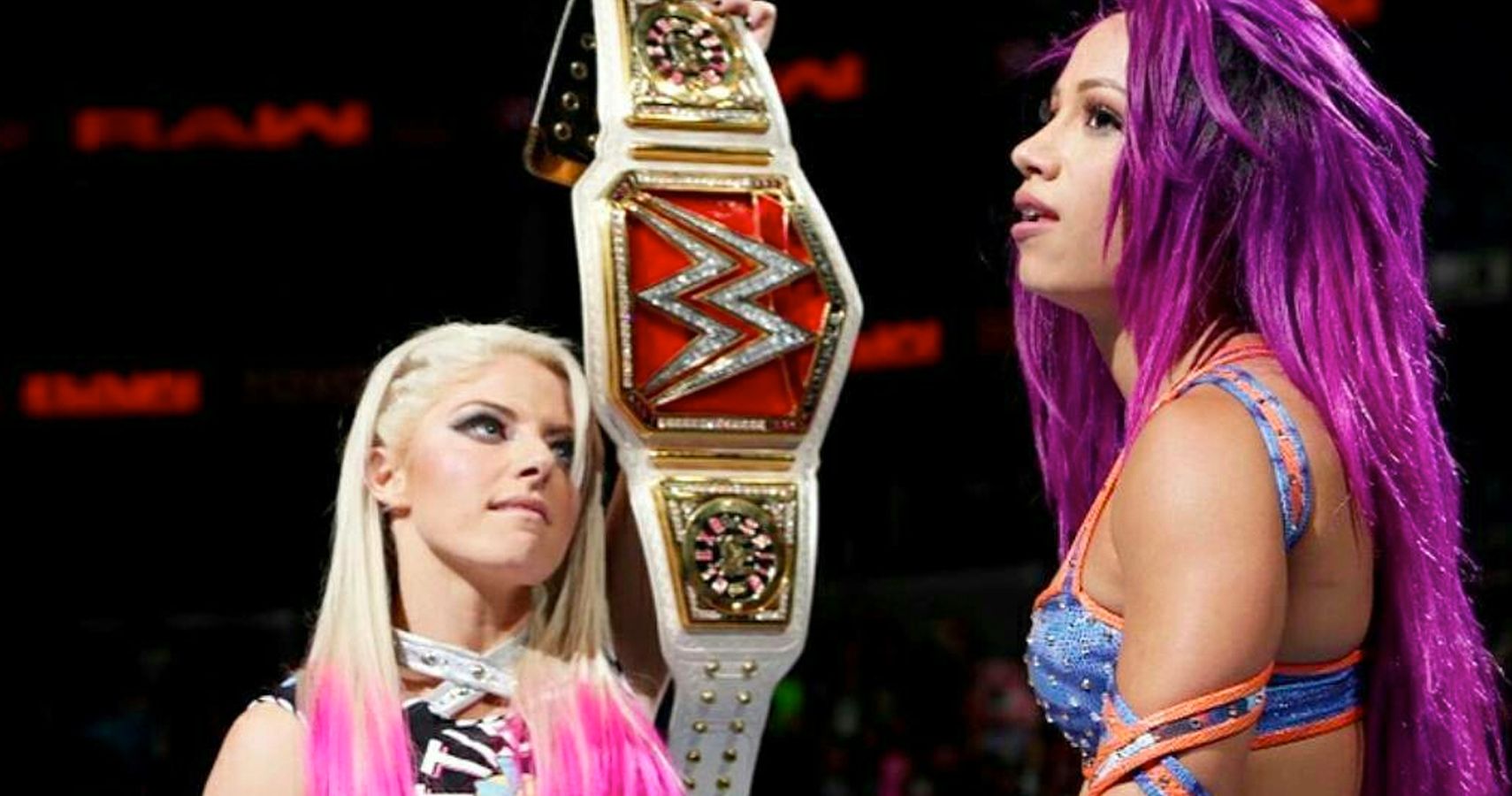 Sasha Banks And Alexa Bliss Show Off Ring Gear Before Historic Match PHOTOS...