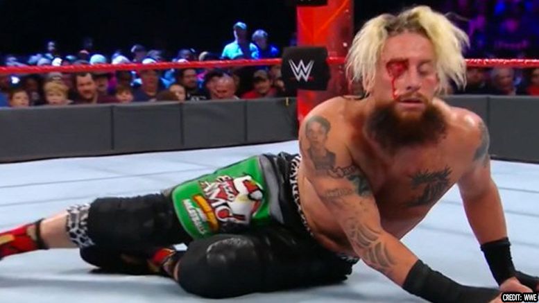 Enzo Amore Bloodied Up During Raw Return (VIDEO) .