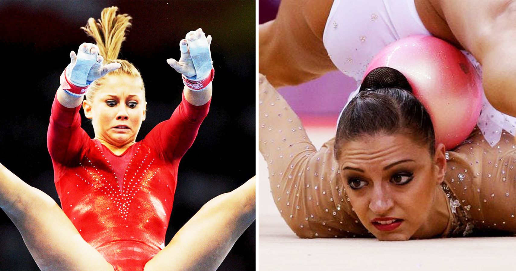 Gymnast’S Split Uniform Rips