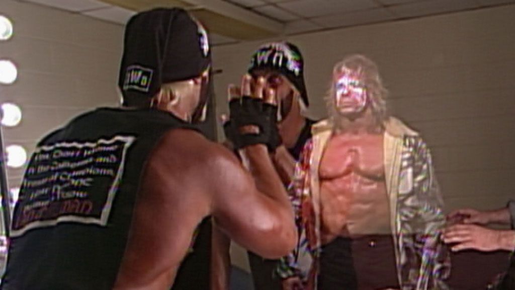 Hogan and Warrior in WCW
