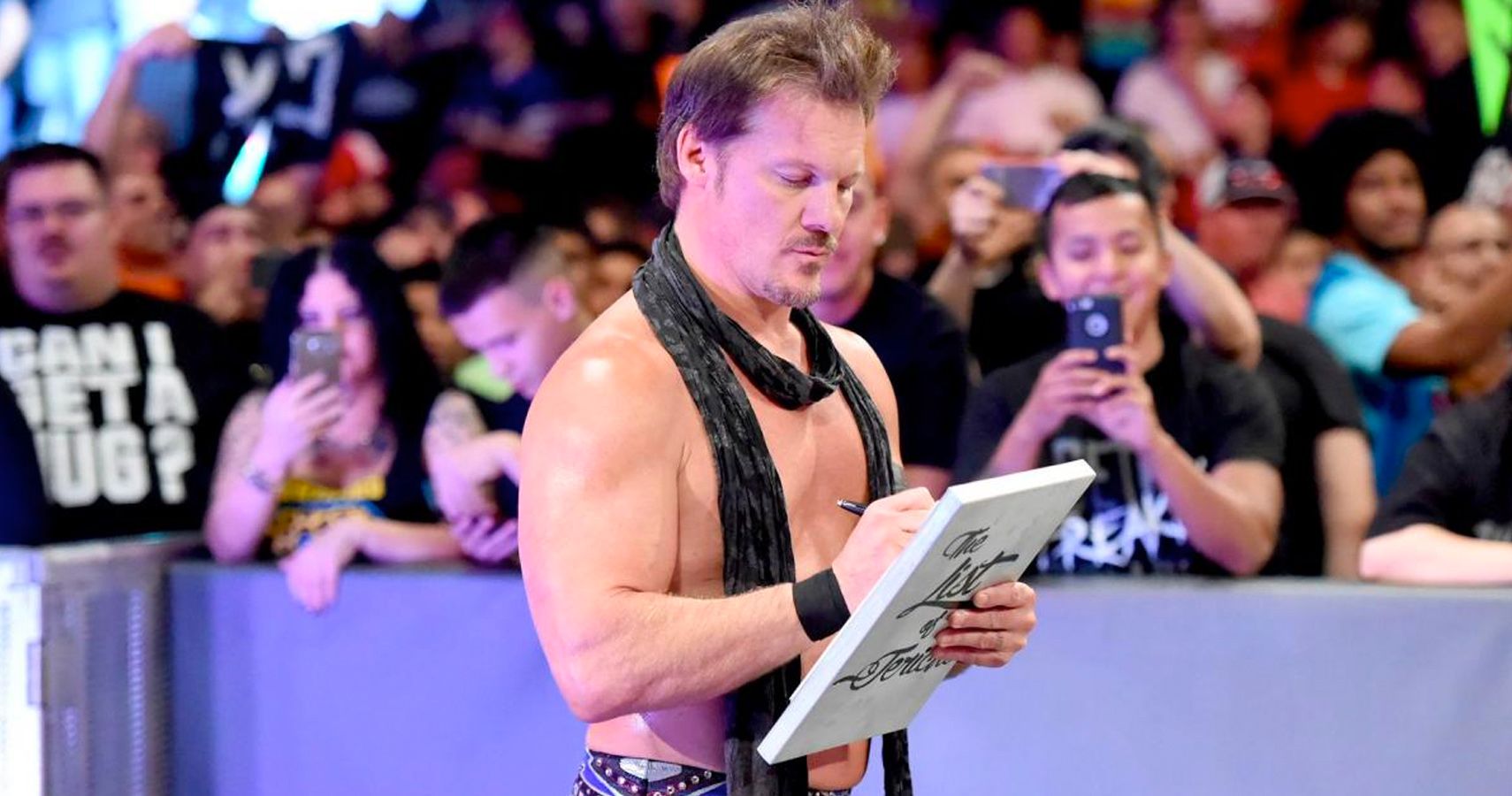 Chris Jericho Writing In The List