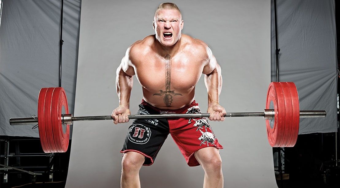 Brock Lesnar Muscle and Fitness