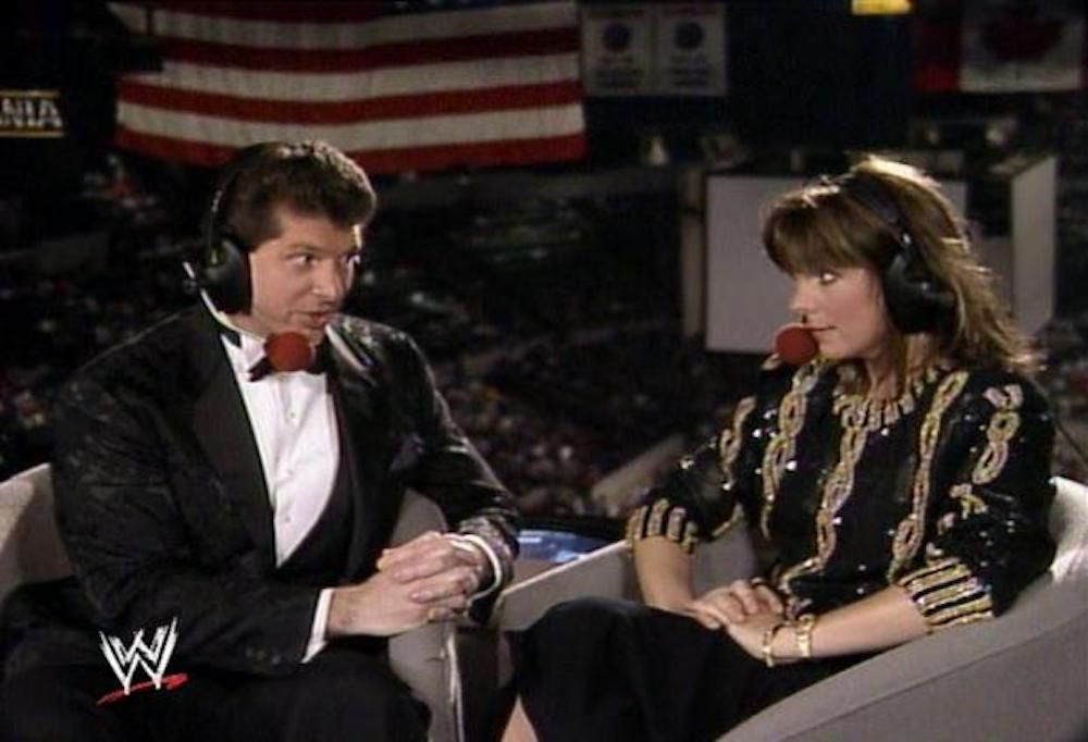 Vince McMahon interviews Susan St. James