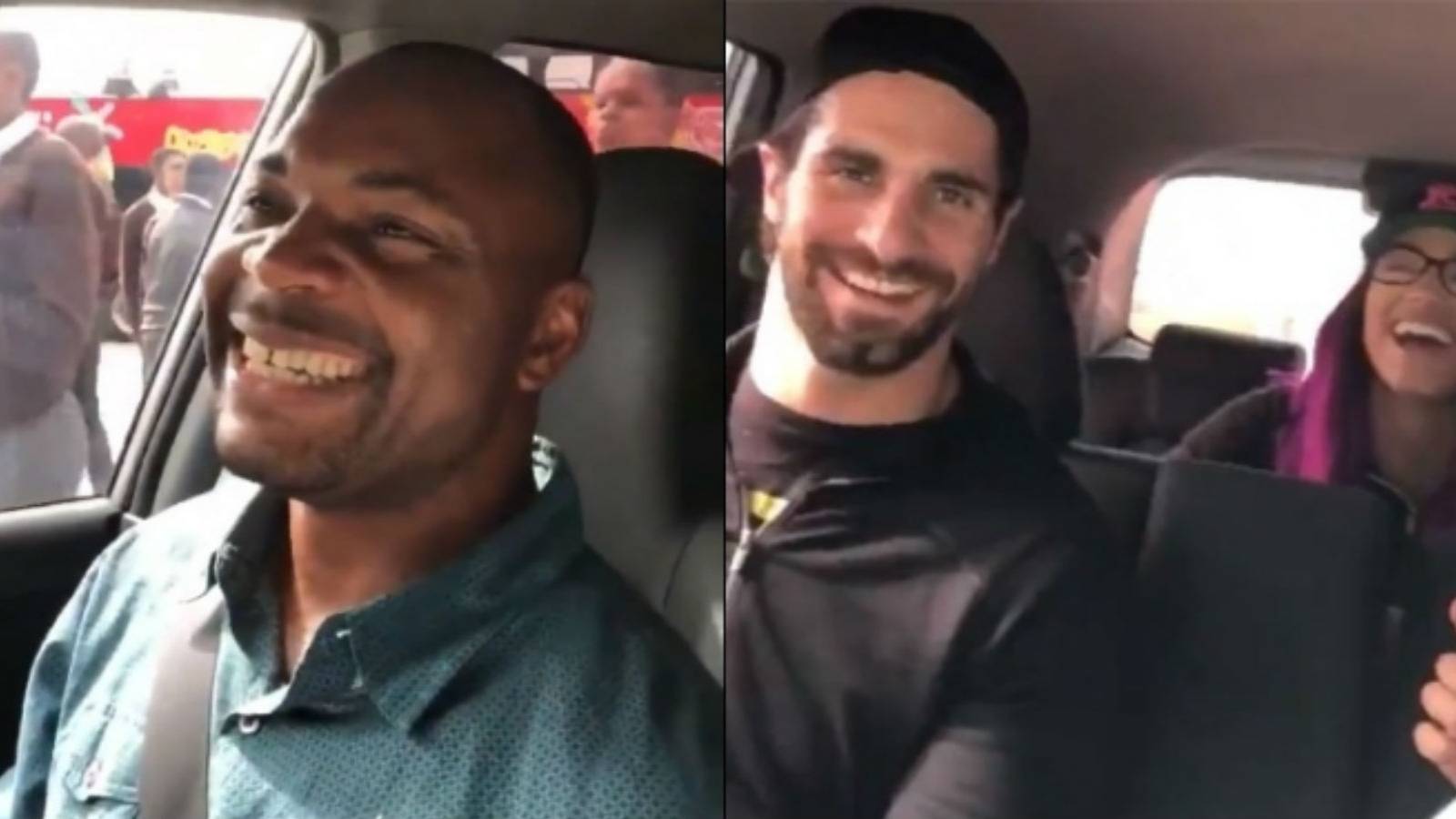 Uber Driver Freaks Picking Up WWE Superstars In South Africa [Video]